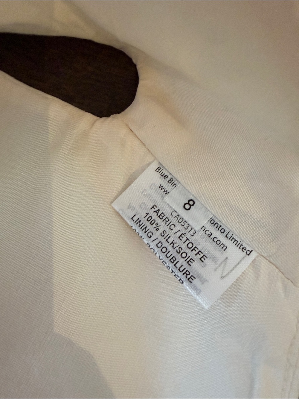 100% silk cream/ivory Bolero - Picture 2 of 4